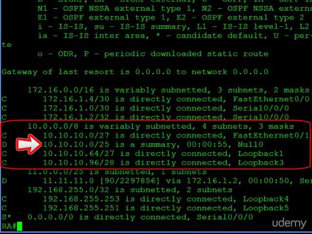 8. Configuring Route Summarization