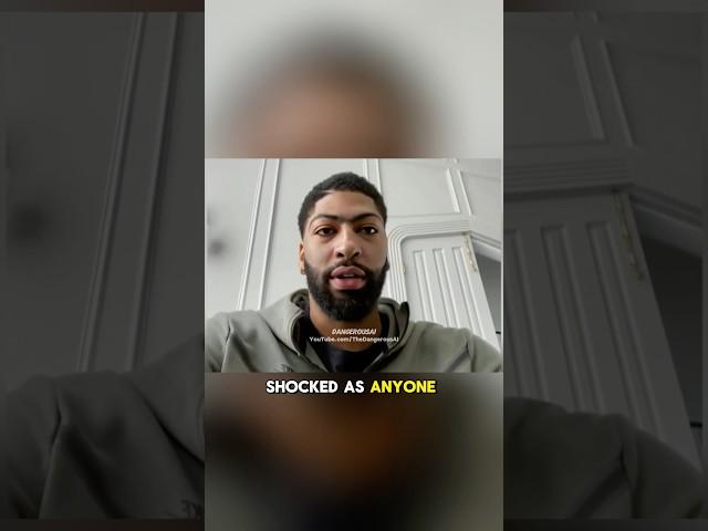 “Lebron betrayed me” - Anthony Davis REACTS to Luka Doncic trade