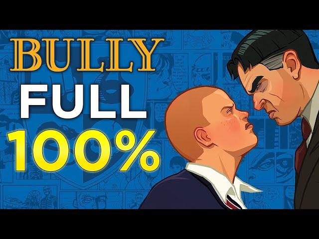 Bully (PS2) | FULL 100% WALKTHROUGH | All collectibles, missions, errands, classes (No Commentary)