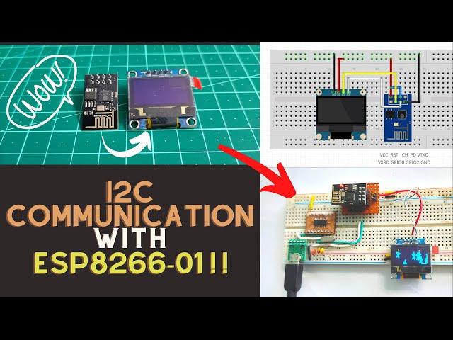 ESP8266-01 board has I2C communication?! ||  Exploring ESP8266:Part 1