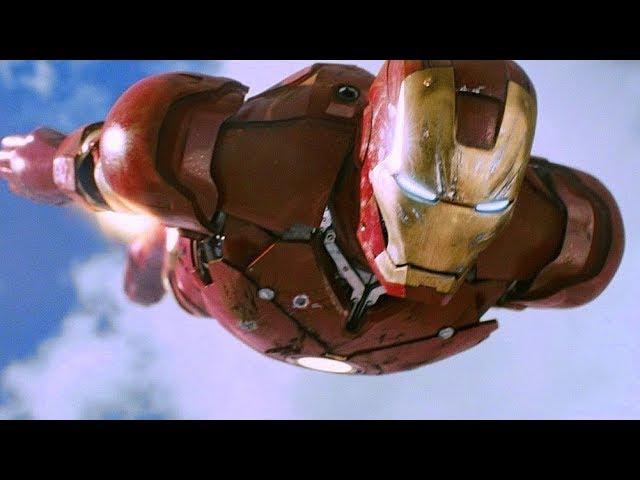 Iron Man vs F-22 Raptor - Dogfight Scene - Iron Man (2008) Movie CLIP HD