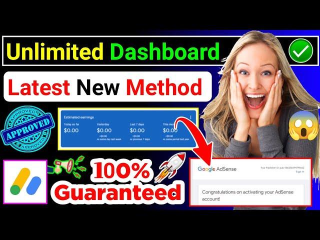 Adsense New Latest Active Dashboard Method | How do I activate my Google AdSense dashboard?