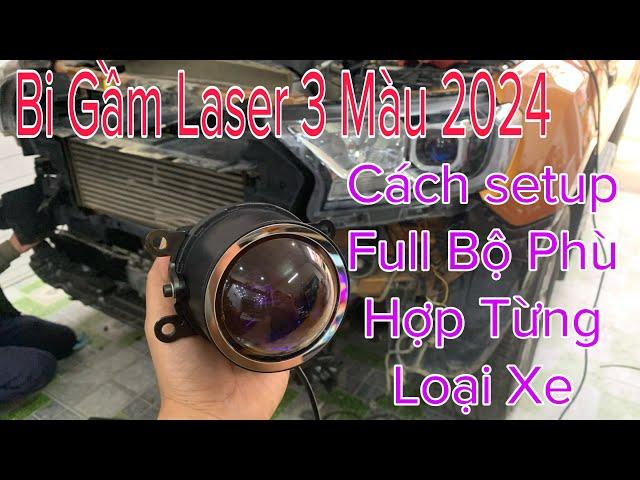 Bi Gầm Laser 3 Màu 2024 Cách Setup Combo  Setup Full Up Honda BRV 2023