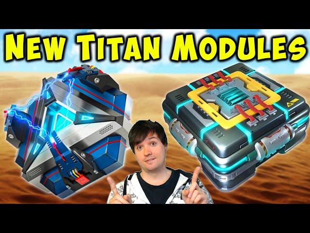 2 NEW Titan Modules - DIFFUSOR & SELF-FIX War Robots Gameplay WR