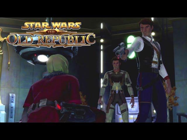 SWTOR play - Han Solo - full gameplay - season I episode III - Coruscant 4K