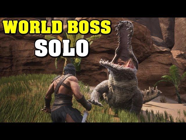 Conan Exiles - World Boss Solo Guide New 7.23.18