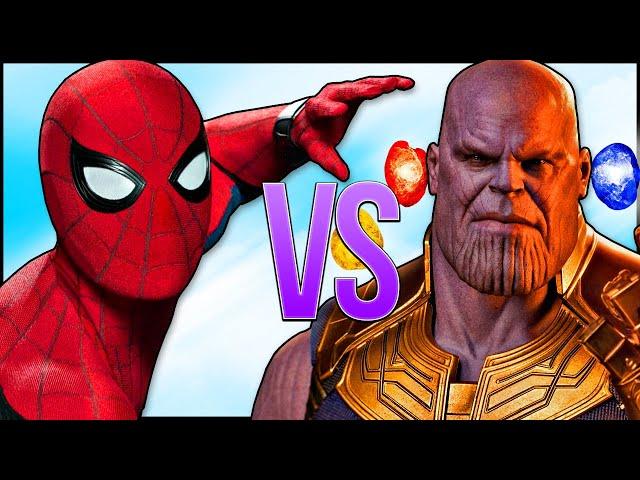 ЧЕЛОВЕК ПАУК VS ТАНОС | СУПЕР РЭП БИТВА | Spiderman ПРОТИВ Thanos Avengers