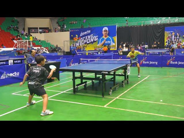 Ridwan (Gree One) vs Ayaz (Purbalingga) | Babak 32 Besar | KU-12 Putra | Jateng Ping Pong 2024