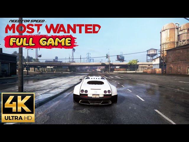 NEED FOR SPEED MOST WANTED Gameplay Walkthrough FULL GAME - No Commentary