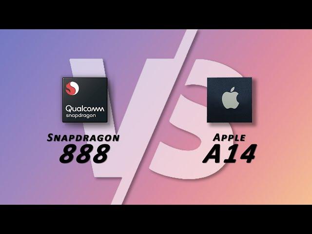 Snapdragon 888 VS Apple A14 Bionic - Reduced performance gap than Snapdragon 865 VS Apple A13 Bionic