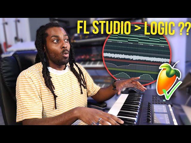 LOGIC PRO X PRODUCER TRIES FL STUDIO 20 AND MAKES AN INSANE DRILL BEAT *Best DAW Ever?*