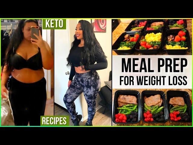 KETO RECIPES & EASY MEAL PREP FOR THE WEEK | Simple Recipes For Weight Loss | Rosa Charice