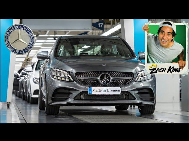 ALL NEW CAR FACTORY Mercedes C-Class 2022 - PRODUCTION in Germany Digital World Sedan & Wagon