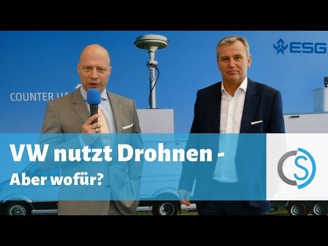 Einsatz von Drohnen bei VW | SIDW mit Michael Schmidt