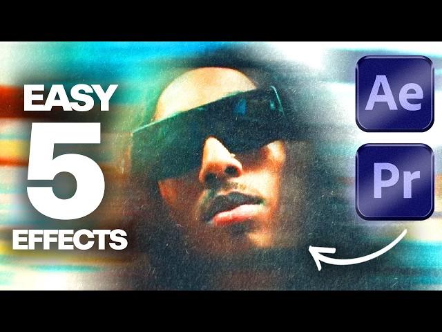 5 NEW Music Video Effect Ideas for Premiere Pro & After Effects | Tutorial