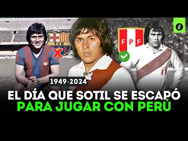 HUGO SOTIL, el ‘Cholo’ que DESAFIÓ al Barcelona por jugar con PERÚ | Depor