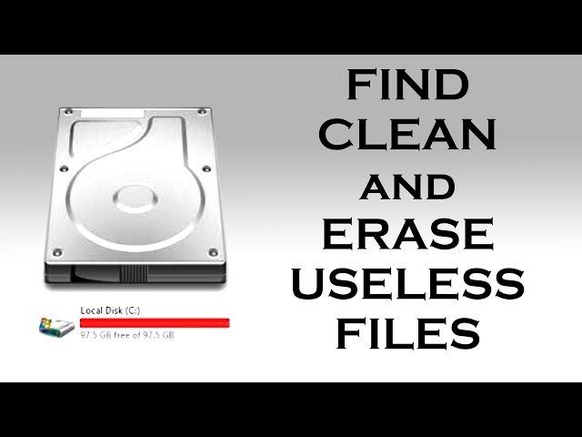 How to Clean up a FULL Hard Drive - SSD's & Mechanical - Tutorial