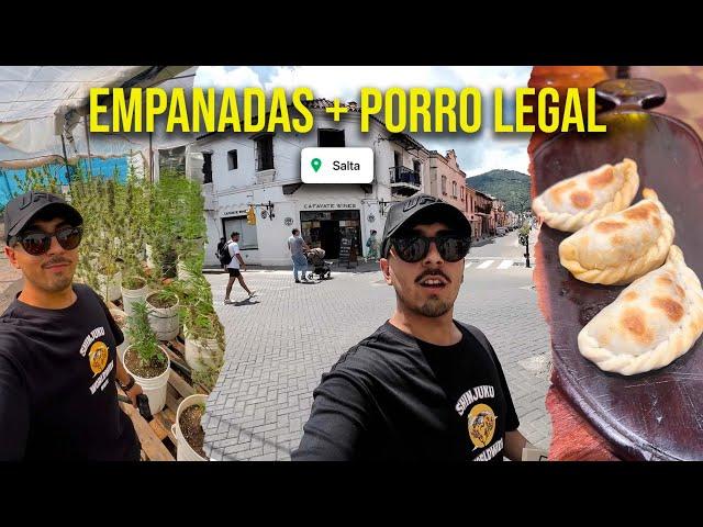 Primer DIA en SALTA una CIUDAD entre EMPANADAS & Marihu4n4 LEGAL | Vlog 1