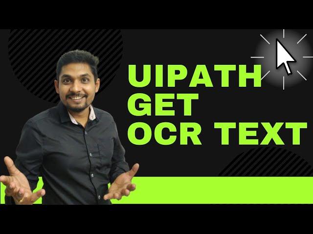How to Extract Text from an Image Using Get OCR Text in UiPath | Get OCR Text Activity in UiPath