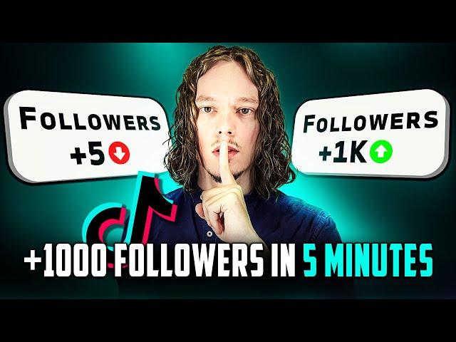 HOW TO GET 1K FOLLOWERS ON TIKTOK IN 2024 | HOW TO GET 1000+ FOLLOWERS ON TIKTOK FAST