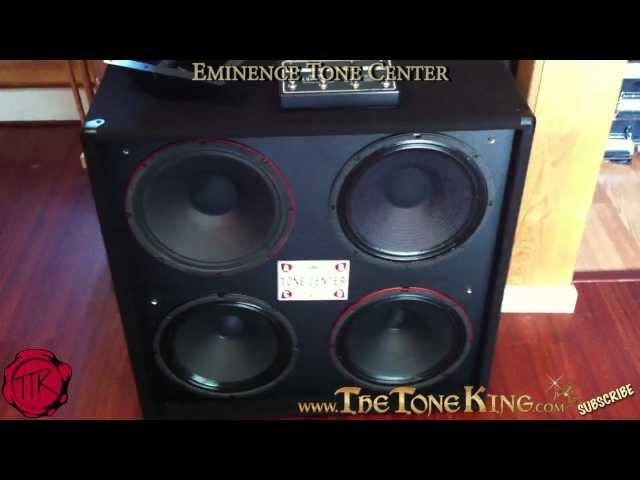 Eminence Tone Center ~ Best Guitar / Amp Demo & Reviews underway!