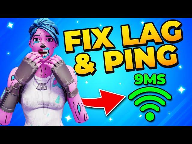 Fix Fortnite Lag, High Ping & Packet Loss - Solve Network Problems