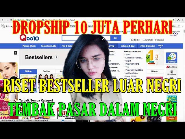 Riset Produk Terlaris di Marketplace Untuk Dropship Omset 10 Juta Perhari Sukses Bisnis Online