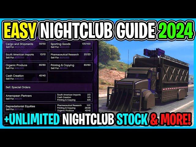 NEW EASY NIGHTCLUB GUIDE IN GTA 5 ONLINE 2024! (Best Way To Make Money In GTA 5 Online)