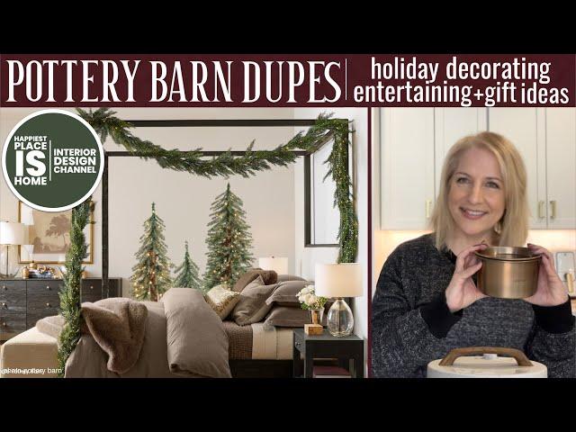 Pottery Barn Dupes | Holidays at TJ Maxx & Homegoods