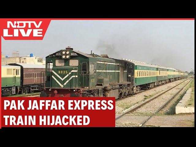 Pakistan | Baloch Militants Hijack Jaffar Express Train Kill 6 Soldiers | 100 Taken Hostages