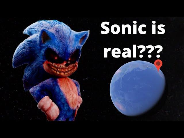 Proof Sonic the Hedgehog is real?? Scary stuff caught on Google Earth and Google Maps Street View