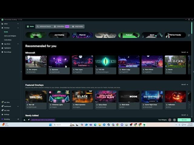 How to Add Overlay in Streamlabs