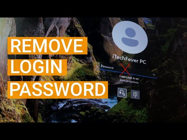 Windows 11: Remove User login password & PIN to Boot Directly to Desktop