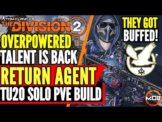 The Division 2 | *BEST SOLO PVE BUILD* | GOD MODE, HUNTERS FURY | HIGH DMG, DPS TANK SMG BUILDS TU20