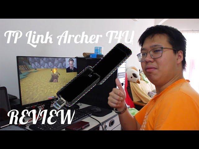 Tp-link Archer T4U AC1300 Wireless Wifi USB Adapter Review!
