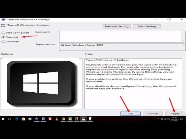 How to Enable Disable Windows Key in Windows 10