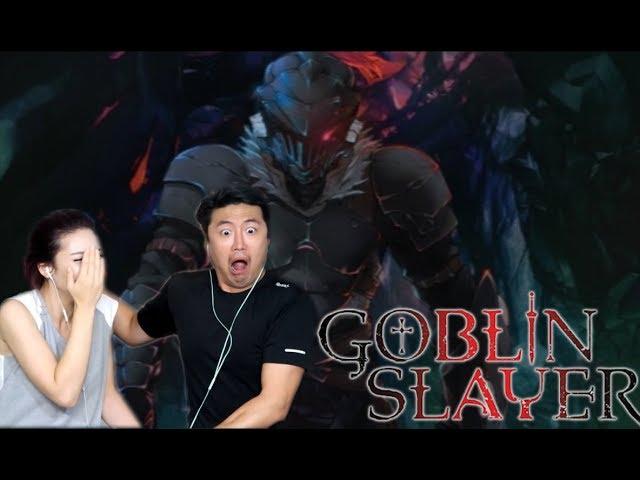 GOBLIN SLAYER EPISODE 1 BLIND REACTION!