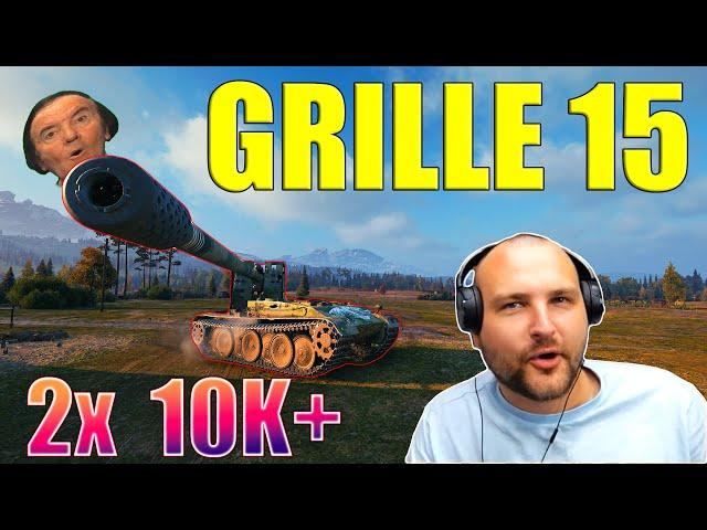 Grille 15's Rampage With Two 10K+ Damage Battles in World of Tanks!
