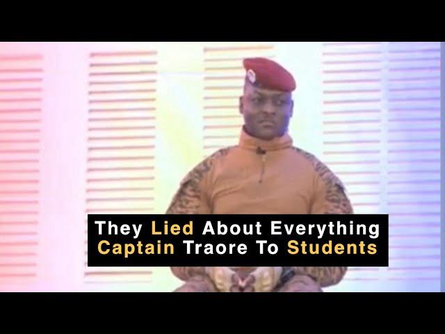 Burkina Faso President Captain Ibrahim Taraore Stormed School to Decolonise Students