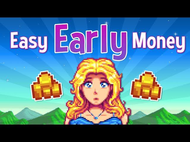 Easy Money in Spring -  Stardew Valley