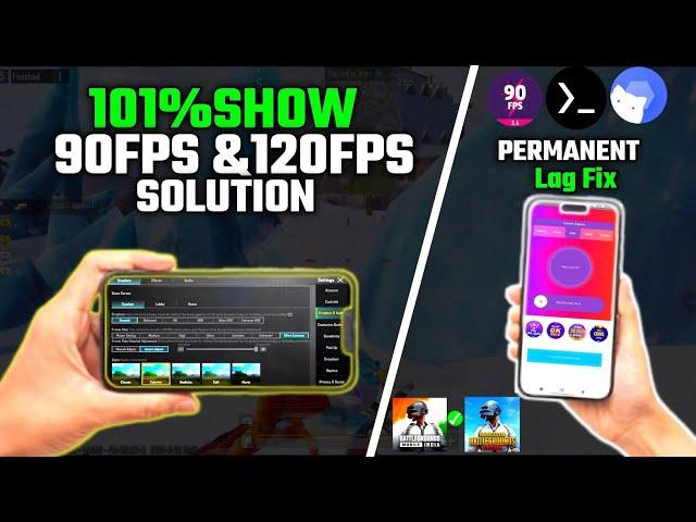 101%SHOW 90FPS &120FPSHOW TO UNLOCK 90FPS IN BGMI 3.5 UPDATE || BGMI ME 90FPS UNLOCK KYASE KARE|