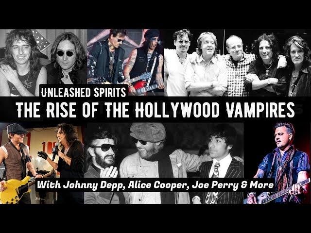 Johnny Depp's New Movie With Alice Cooper  Unleashed Spirits: The Rise of The Hollywood Vampires