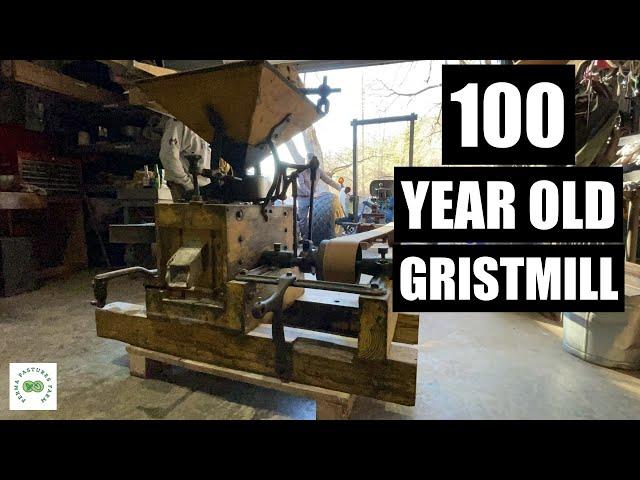 Shelling, Cleaning, and Milling on a 100 Year Old Gristmill