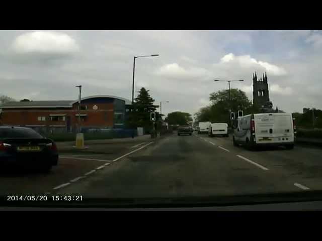 Dashcam Manchester Rd to Richmond St Ashton under Lyne 2014