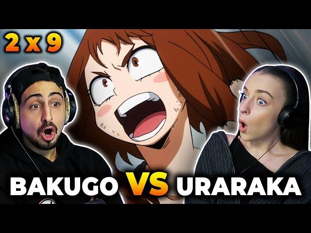 BAKUGO VS URARAKA! *MY HERO ACADEMIA* 2x9 REACTION!