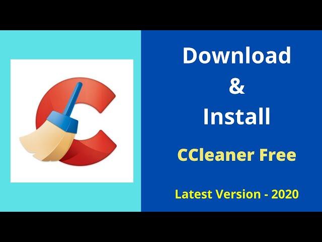 How to Download CCleaner Free Lastes Version download 2020