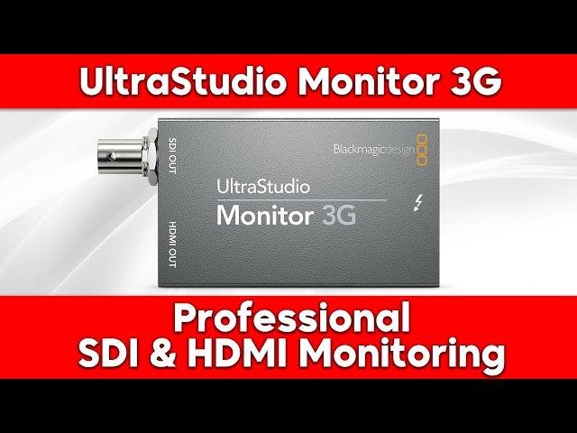 Blackmagic Design UltraStudio Monitor 3G