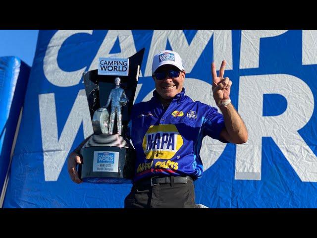 Ron Capps wins second NHRA Funny Car Championship