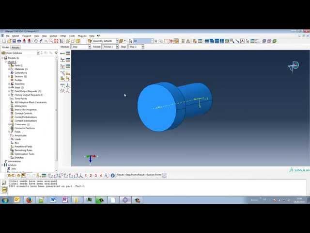 Abaqus - Simulation with Torque in Abaqus/CAE