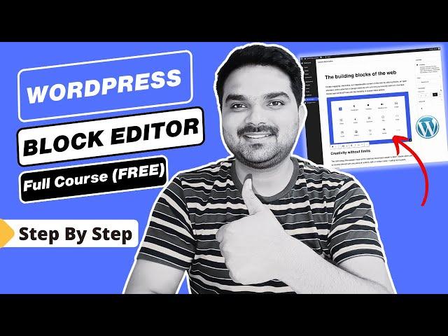 How to use the WordPress block Editor for Beginners (2025)? | WordPress block editor tutorial Hindi